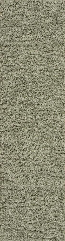 Martin Coastal Solid Glam Shag Machine-Washable Area Rug