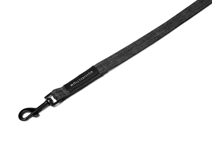 Soft Rock Adjustable Leash - Grey by Molly And Stitch US