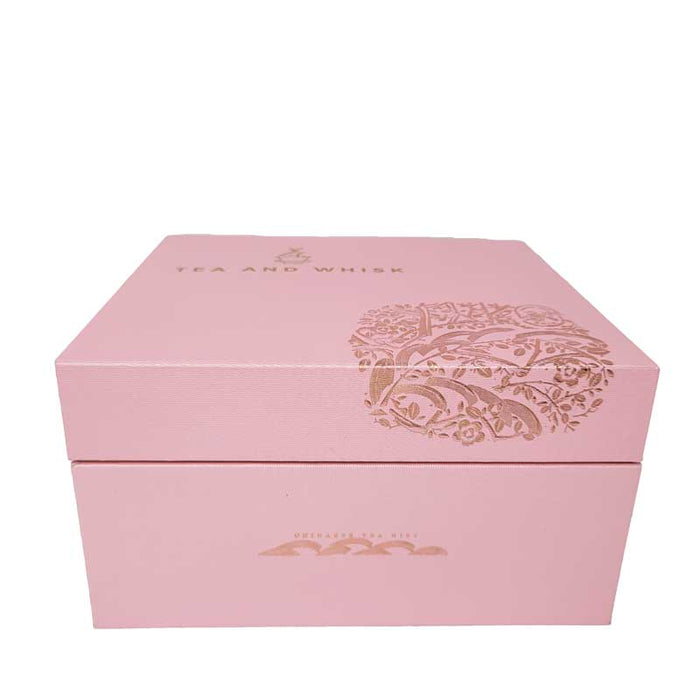 Pink Canister w/Gift Box by Tea and Whisk