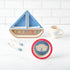 Sailboat Shaped Kids Dinner Set by Bamboozle Home