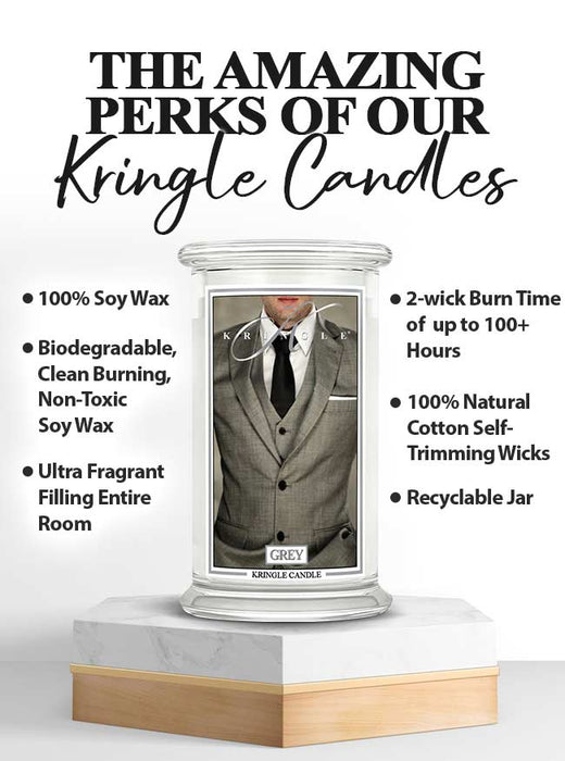Grey | Soy Candle by Kringle Candle Company