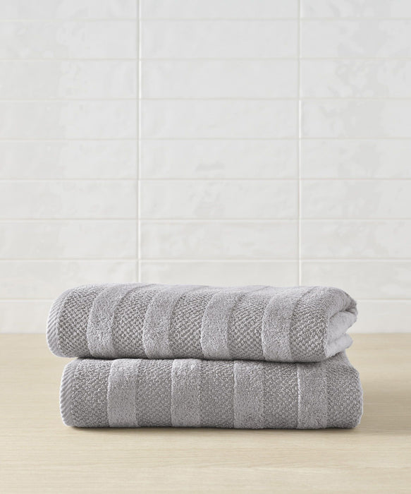 Noah Quick Dry Bath Towel - Set of 2 by Blue Loom