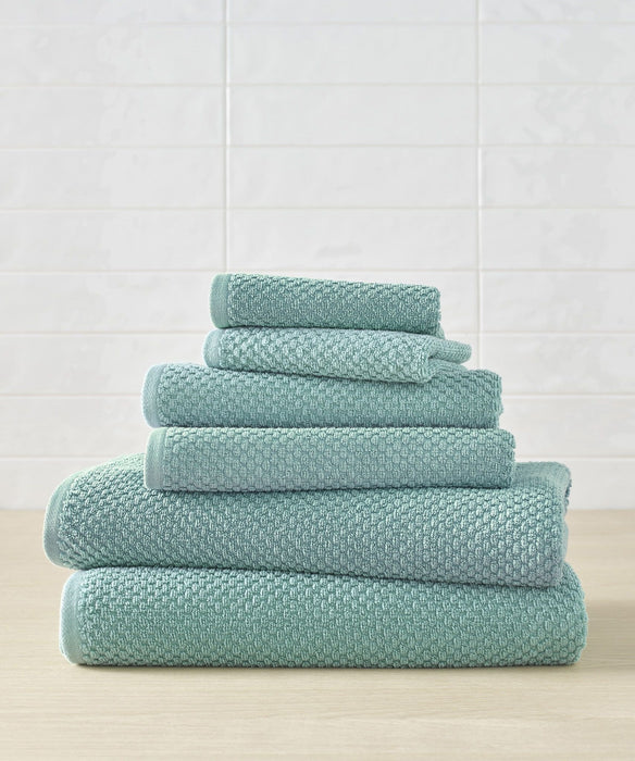 Lilly Cotton Bamboo Blended Towel Bundle - Set of 6 by Blue Loom