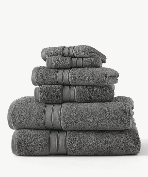Liam Towel Bundle With Performance Treatment - Set of 6 by Blue Loom