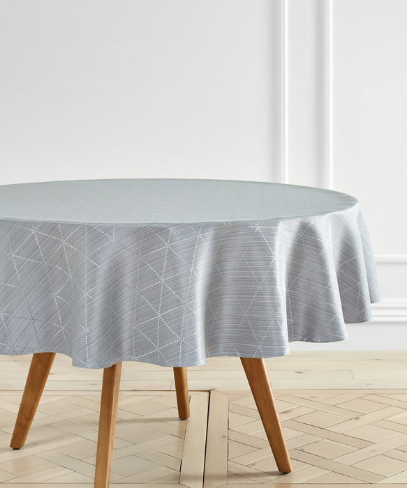Emerson Diamond Jacquard Tablecloth by Blue Loom