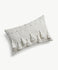 Lola Embroidered Tassel Throw Pillow by Blue Loom