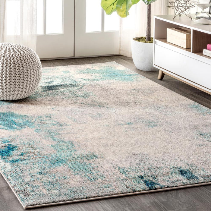 Melbourne Contemporary POP Modern Abstract Area Rug