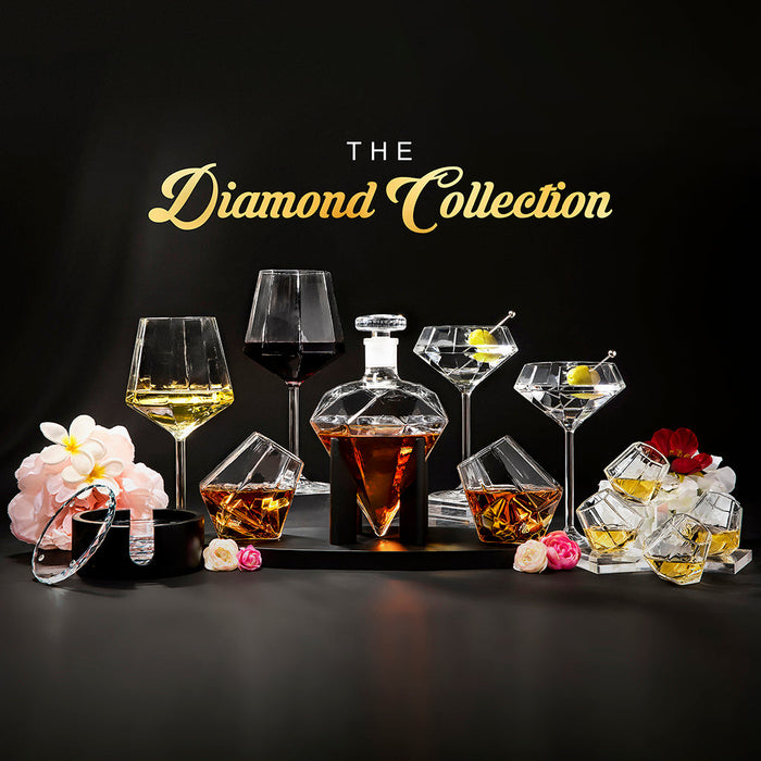 Diamond Decanter by DRAGON GLASSWARE®