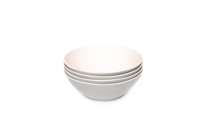 4-Piece Blate Salad Bowl Set (8-inch) by Bamboozle Home