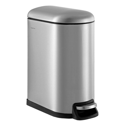 Slyd 10.6-Gallon Step-Open Trash Can