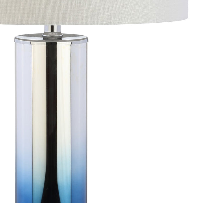 Amber 27" Glass/Crystal LED Table Lamp