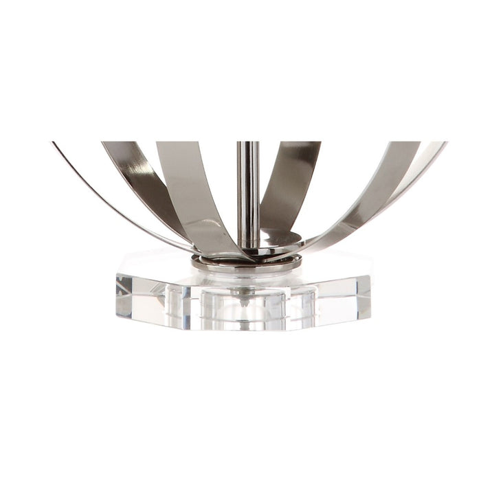 Carl 26" Metal Orb LED Table Lamp