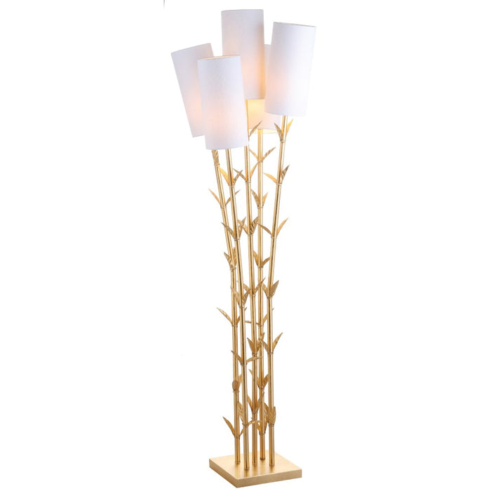 Sebastian 5-Light Brass 65.5" LED Floor Lamp