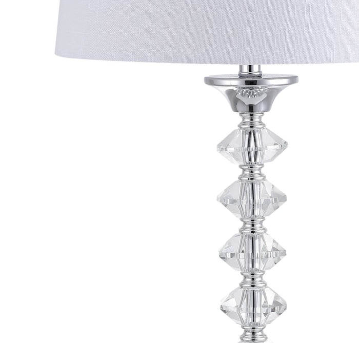 Sonny 28" Crystal LED Table Lamp, Set of 2