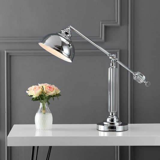 Colby 22" Metal and Crystal LED Task Lamp