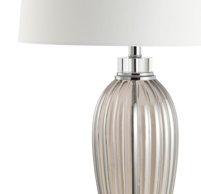 Ulster 33.5" Glass/Crystal LED Table Lamp