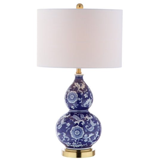 Angie 27" Ceramic Chinoiserie LED Table Lamp