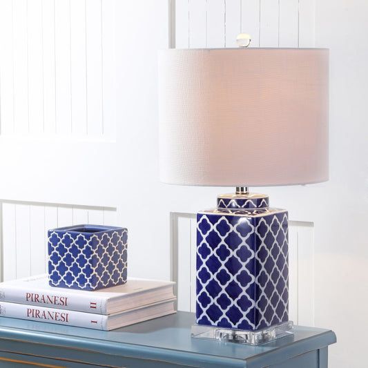 Anna 23" Chinoiserie LED Table Lamp