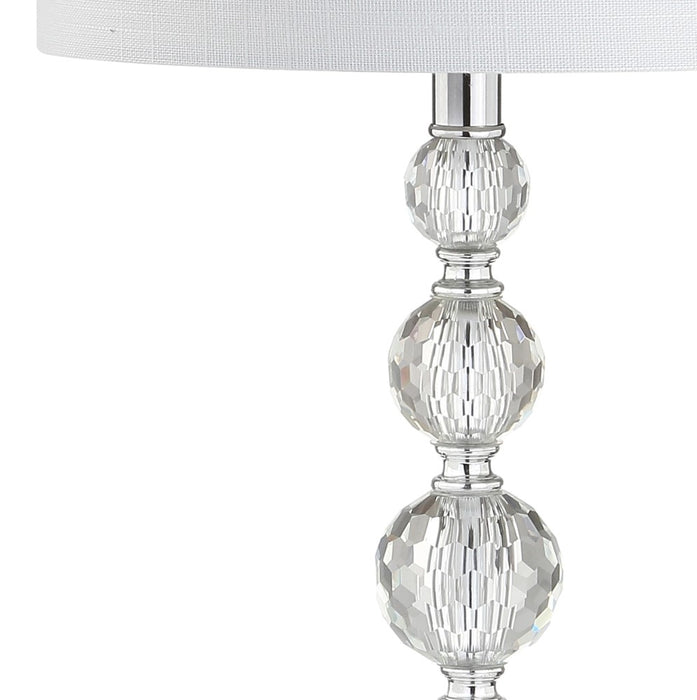 Elliott 28.5" Crystal LED Table Lamp, Set of 2