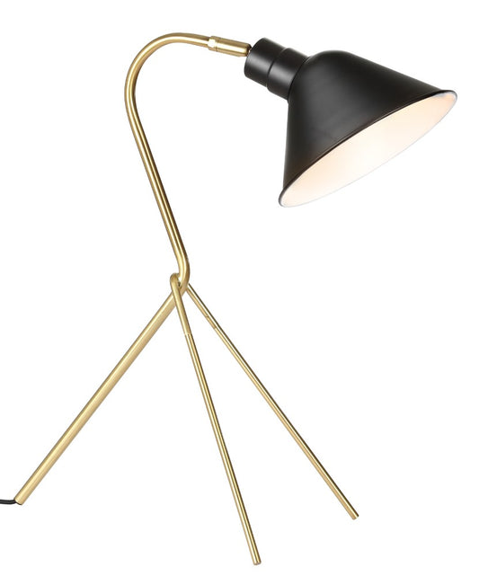 Jimmy 20.25" Brass LED Task Lamp