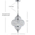 Estrella 12 Crystal/Metal LED Chandelier Pendant