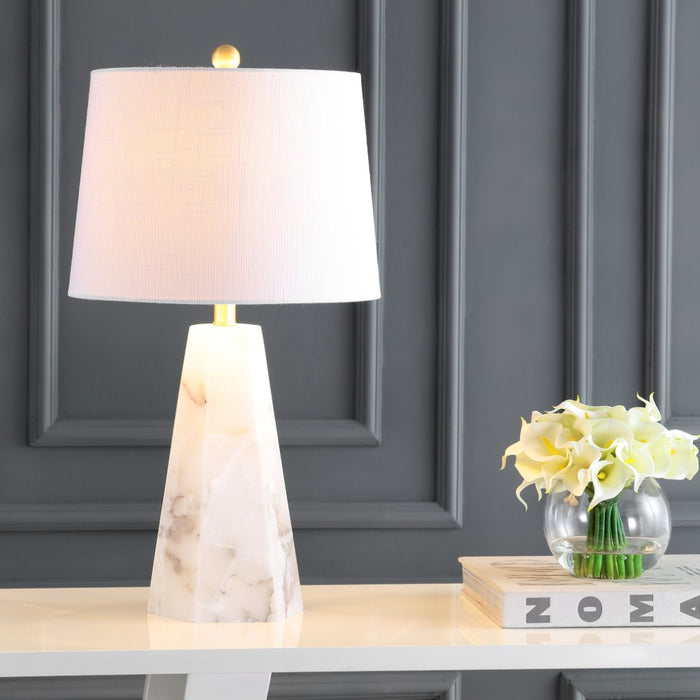 Avalyn 25.5 Alabaster LED Table Lamp