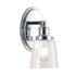 Linko Iron/Seeded Glass Classic Cottage LED Vanity Light