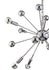 Harlee 8-Light 22.5 Metal Sputnik-Style LED Chandelier