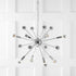 Harlee 8-Light 22.5 Metal Sputnik-Style LED Chandelier