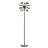 Coconut 10-Light 63 Modern Sputnik Metal LED Floor Lamp