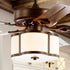 Guadeloupe 52 3-Light Metal/Wood LED Ceiling Fan With Remote
