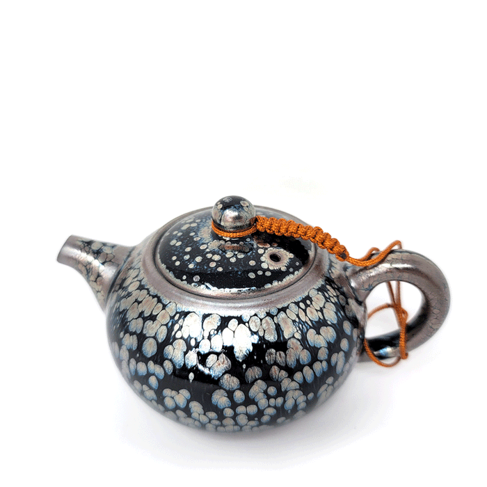 Jianzhan Tenmoku Teapot  Black Jewel (9) by Tea and Whisk