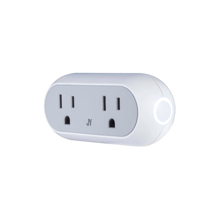 Jamie Smart Dual Plug - WiFi Remote App Control for Lights & Appliances; Compatible with Alexa and Google Home Assistant, No Hub Required