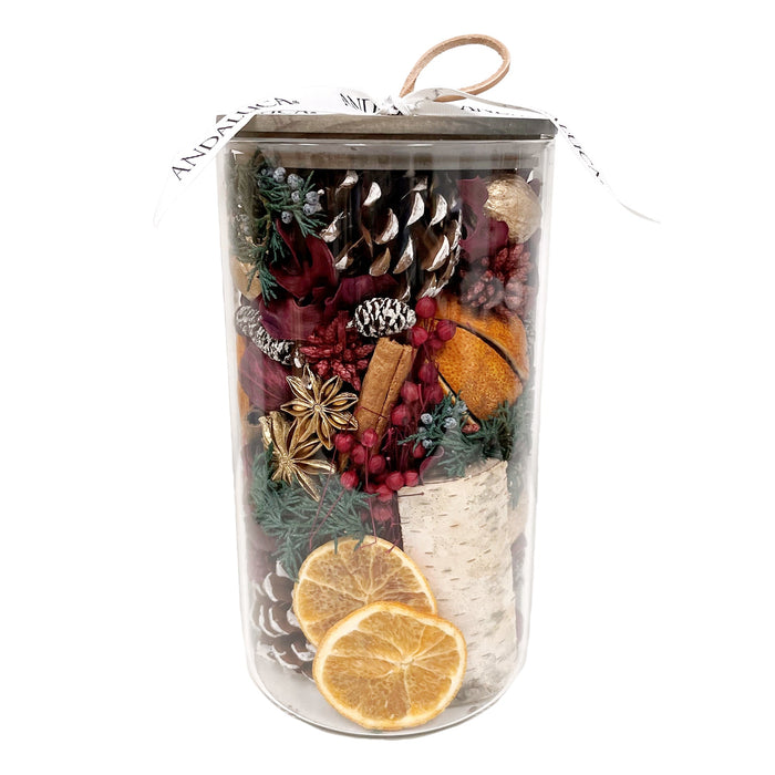 Holiday Spice Potpourri Jar by Andaluca Home