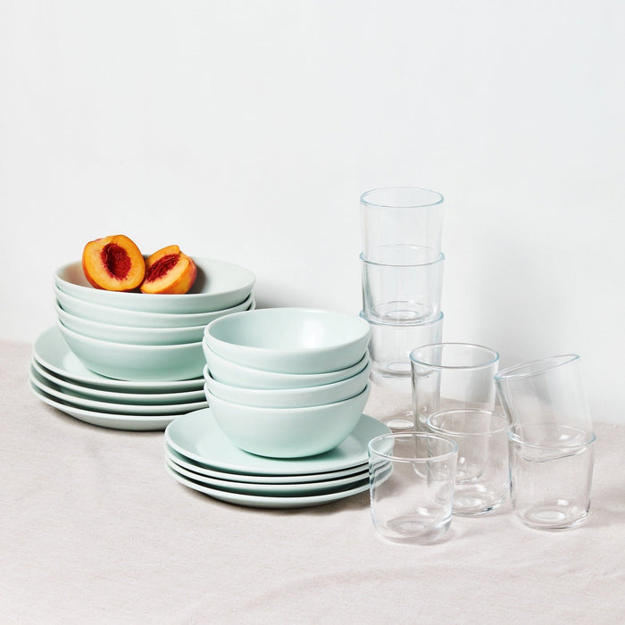 Dinnerware & Glassware Set