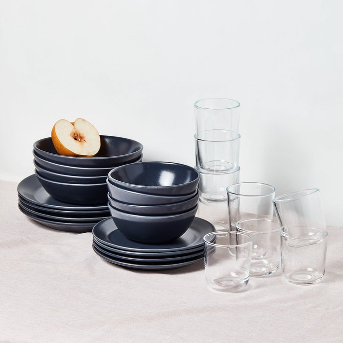 Dinnerware & Glassware Set