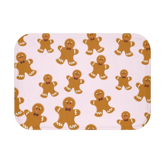 Ginger Bread Cookies Bath Mat by Onetify