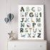 Animal Alphabet Wall Print by Living Simply House