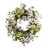 20 Dogwood Wreath by Nearly Natural