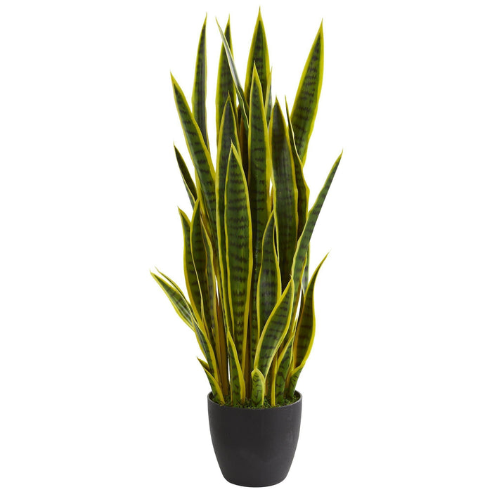 38” Sansevieria Artificial Plant by Nearly Natural