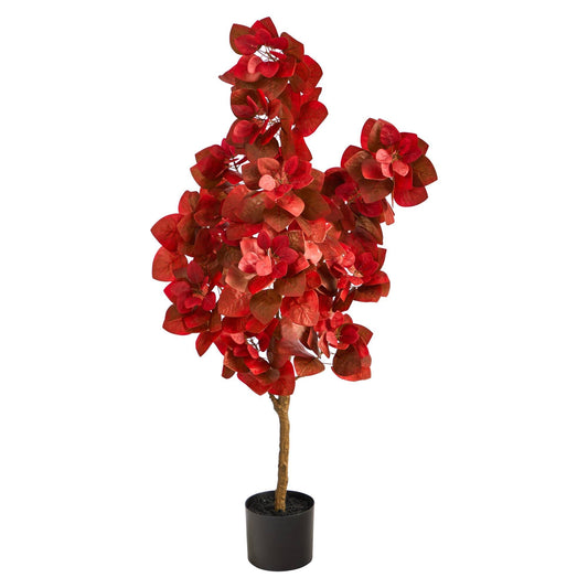 4’ Autumn Pomegranate Artificial Tree by Nearly Natural