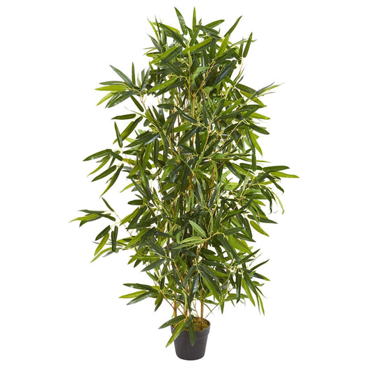 4’ Bamboo Artificial Tree (Real Touch) UV Resistant (Indoor/Outdoor) by Nearly Natural
