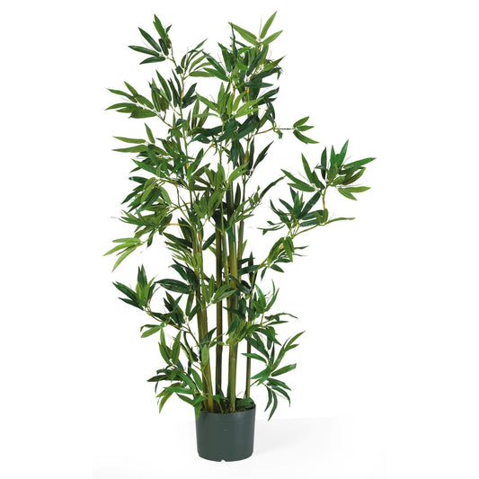 4' Bamboo Silk Plant by Nearly Natural