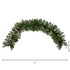 6' Mixed Alaskan Pines and Pinecones Artificial Christmas Garland 50 Warm White LED Lights by Nearly Natural
