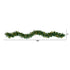 9’ Christmas Pine Artificial Garland with 50 Warm White LEDs Lights by Nearly Natural