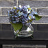 Artificial Blooming Hydrangea in Vase by Nearly Natural