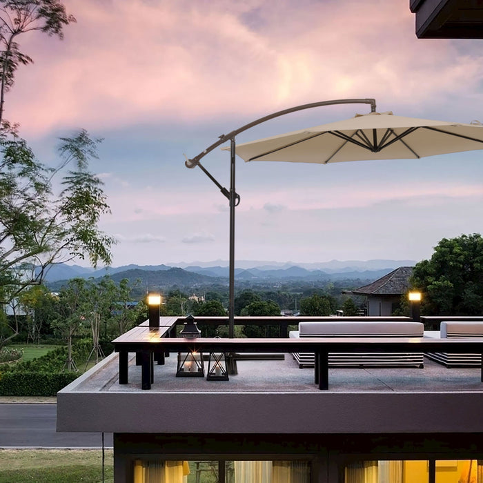 10FT Outdoor Patio Umbrella for Garden, Deck, Backyard and Pool by Blak Hom