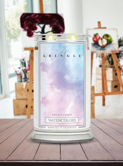 Watercolors | Soy Candle by Kringle Candle Company