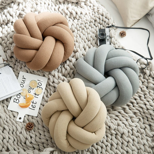 Loose Knot Cushions by Living Simply House