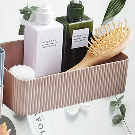 Plastic Bathroom Storage Boxes by Living Simply House